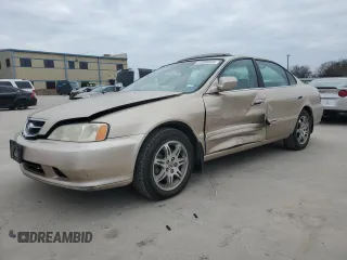 2000 Acura TL with VIN 19UUA5679YA065968, listed as a Copart auction lot 41560885 with 104,598 mi miles and Salvage Title. Bid and sale history available at carsss.com. Image 1.