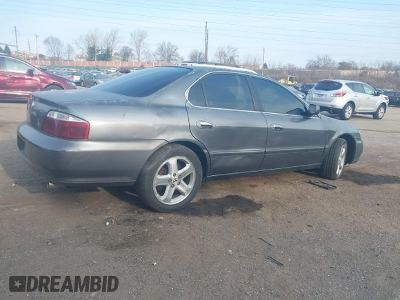 2003 Acura TL Type S with VIN 19UUA56813A087951, listed as a IAAI auction lot 41780617 with 106,898 mi miles. Bid and sale history available at carsss.com. Image 4.