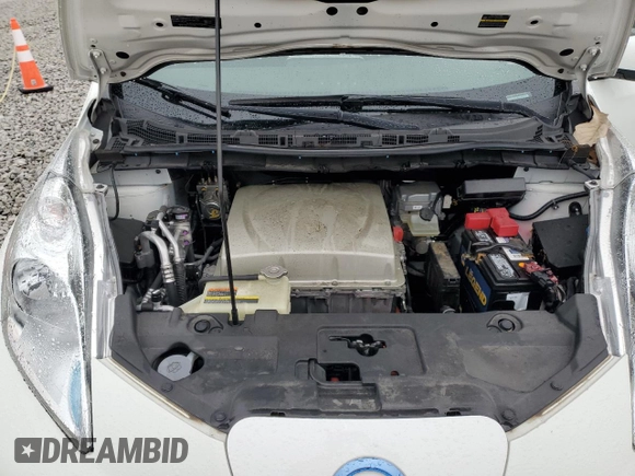 2017 Nissan LEAF SL with VIN 1N4BZ0CP5HC308644, listed as a Copart auction lot 83666314 with 35,859 mi miles and Salvage Title. Bid and sale history available at carsss.com. Image 12.
