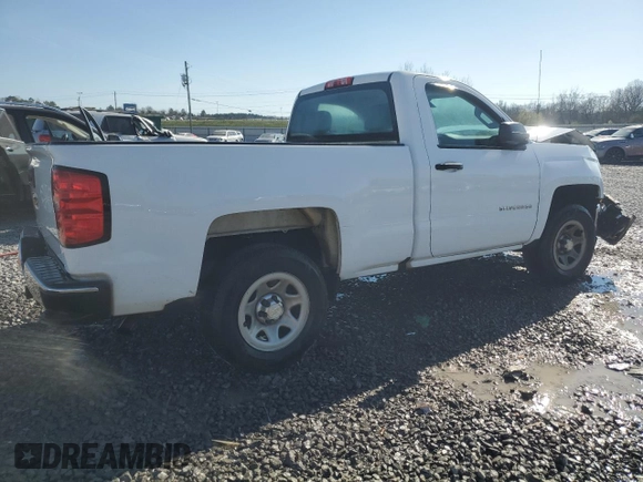 2016 Chevrolet Silverado 1500 Work Truck with VIN 1GCNCNEHXGZ212760, listed as a Copart auction lot 48742255 with 0 mi miles and Salvage Title. Bid and sale history available at carsss.com. Image 3.