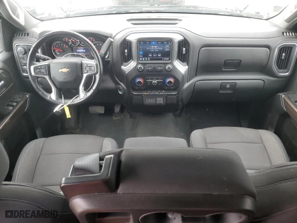 2019 Chevrolet Silverado 1500 LT with VIN 1GCRYDEK6KZ337658, listed as a Copart auction lot 81768684 with 35,115 mi miles and Salvage Title. Bid and sale history available at carsss.com. Image 8.
