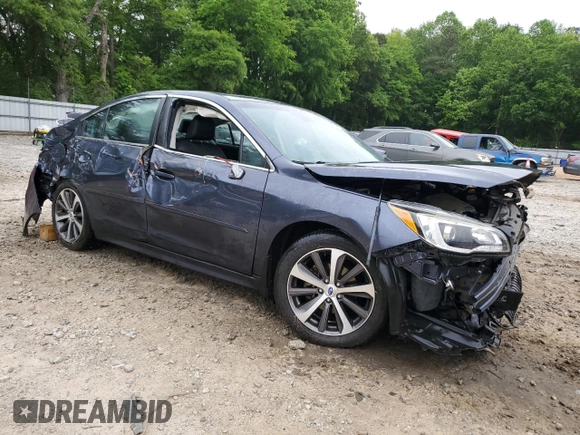 2017 Subaru Legacy Limited with VIN 4S3BNAN67H3036842, listed as a Copart auction lot 54734655 with 104,923 mi miles and Salvage title. Bid and sale history available at DreamBid. Image 4.
