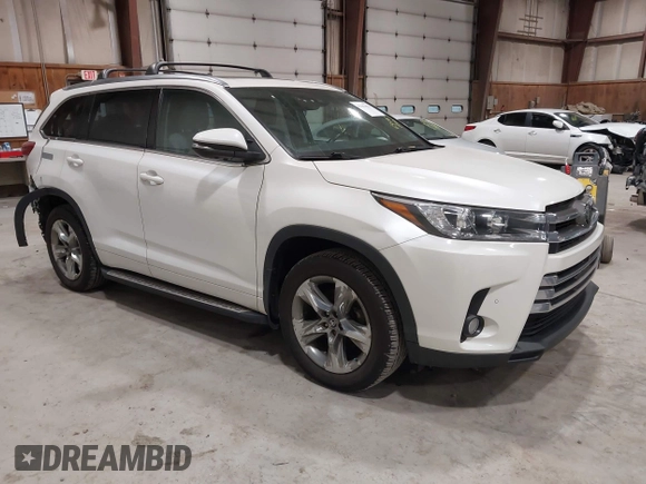 2018 Toyota Highlander Limited z VIN 5TDDZRFH3JS827093, wystawiony jako IAAI lot #42181696 z przebiegiem 63 396 mil mil oraz . Historia ofert i sprzedaży dostępna na DreamBid. Obrazek 1.