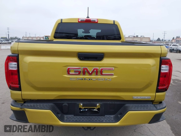 2023 GMC Canyon 2WD Elevation with VIN 1GTP5BEK9P1122916, listed as a IAAI auction lot 42184229 with 12,218 mi miles and . Bid and sale history available at carsss.com. Image 16.