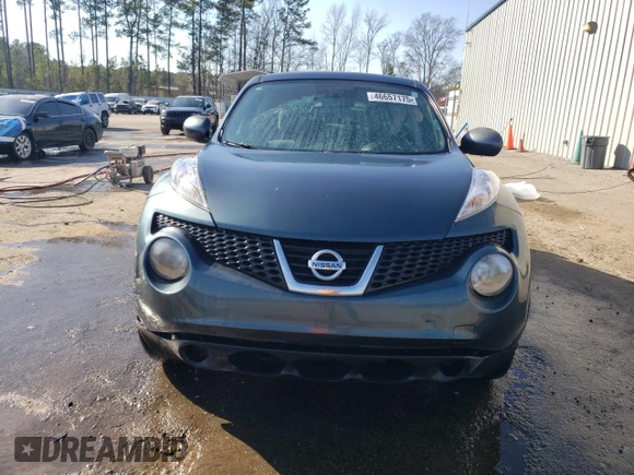 2013 Nissan Juke SV with VIN JN8AF5MR2DT200315, listed as a Copart auction lot 46657175 with Not Provided miles and Salvage Title. Bid and sale history available at carsss.com. Image 5.