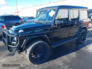2015 Mercedes-Benz G-Class G 550 with VIN WDCYC3HF0FX238042, listed as a IAAI auction lot 41009696 with 93,644 mi miles. Bid and sale history available at carsss.com. Image 2.