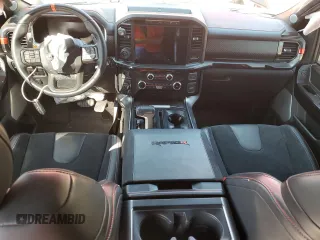 2023 Ford F-150 Raptor with VIN 1FTFW1RJ6PFA30640, listed as a Copart auction lot 76242254 with Not Provided miles and Salvage Title. Bid and sale history available at DreamBid. Image 8.