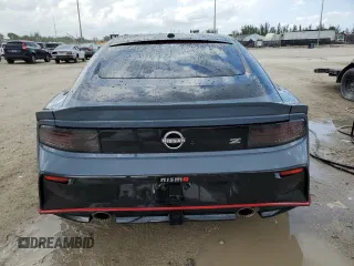 2024 Nissan Z Nismo with VIN JN1BZ4CH0RM360854, listed as a Copart auction lot 55534695 with 24,588 mi miles and Salvage Title. Bid and sale history available at DreamBid. Image 6.