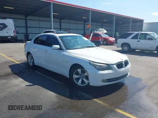 2008 BMW 5 Series 528i with VIN WBANU53598CT16356, listed as a IAAI auction lot 42317805 with 212,109 mi miles and . Bid and sale history available at DreamBid. Image 1.