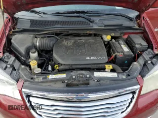 2011 Chrysler Town & Country Touring with VIN 2A4RR5DG7BR665272, listed as a Copart auction lot 53699655 with 189,364 mi miles and Salvage Title. Bid and sale history available at DreamBid. Image 12.