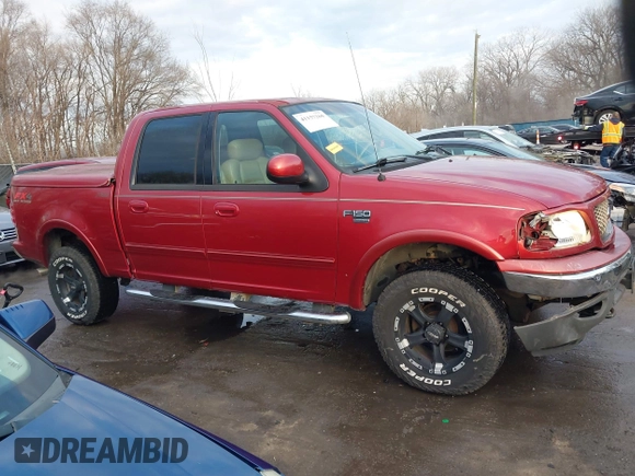 2003 Ford F-150 XLT with VIN 1FTRW08L33KC93082, listed as a IAAI auction lot 41157260 with 240,481 mi miles. Bid and sale history available at carsss.com. Image 13.