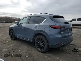2023 Mazda CX-5 2.5 S Carbon Edition with VIN JM3KFBCM7P0187725, listed as a Copart auction lot 46267835 with 32,346 mi miles and Salvage Title. Bid and sale history available at carsss.com. Image 2.