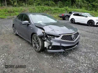 2020 Acura TLX w/A-Spec Pkg with VIN 19UUB1F68LA015505, listed as a Copart auction lot 58099605 with 107,948 mi miles and Salvage title. Bid and sale history available at DreamBid. Image 13.