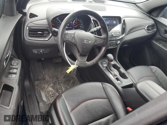 2023 Chevrolet Equinox RS with VIN 3GNAXWEG9PL102488, listed as a Copart auction lot 56200615 with 47,826 mi miles and Salvage title. Bid and sale history available at DreamBid. Image 8.