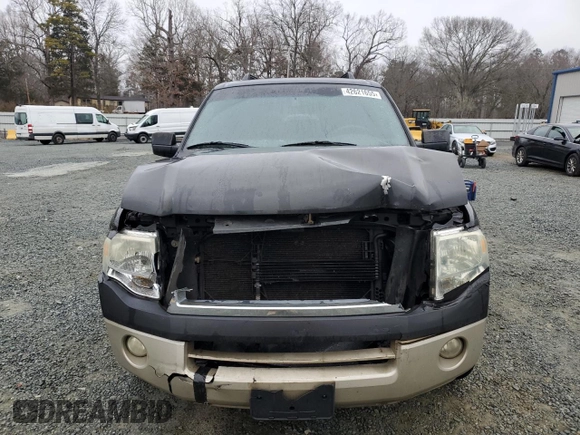 2007 Ford Expedition Max Eddie Bauer z VIN 1FMFK17537LA64565, wystawiony jako Copart lot #42621655 z przebiegiem 280 566 mil mil oraz Szkoda całkowita • Salvage title. Historia ofert i sprzedaży dostępna na DreamBid. Obrazek 5.