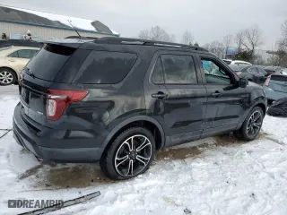 2015 Ford Explorer Sport with VIN 1FM5K8GT4FGA11772, listed as a Copart auction lot 45903445 with 0 mi miles and Non Repairable. Bid and sale history available at carsss.com. Image 3.