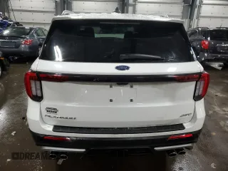 2025 Ford Explorer Platinum with VIN 1FMWK8HC9SGA37071, listed as a Copart auction lot 86131034 with Not provided miles and Salvage title. Bid and sale history available at DreamBid. Image 6.