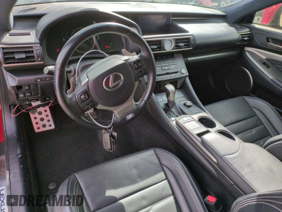 2015 Lexus RC 350 F Sport z VIN JTHSE5BC9F5001219, wystawiony jako Copart lot #51178435 z przebiegiem 159 623 mil mil oraz Szkoda całkowita • Salvage title. Historia ofert i sprzedaży dostępna na DreamBid. Obrazek 8.