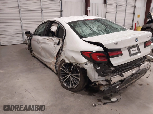 2021 BMW 5 Series 530i with VIN WBA53BH06MCG96915, listed as a IAAI auction lot 41640813 with 50,562 mi miles and . Bid and sale history available at DreamBid. Image 17.