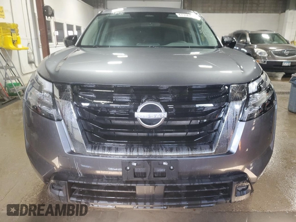 2023 Nissan Pathfinder S with VIN 5N1DR3AC0PC227940, listed as a Copart auction lot 47356705 with 21,338 mi miles and Salvage title. Bid and sale history available at DreamBid. Image 5.