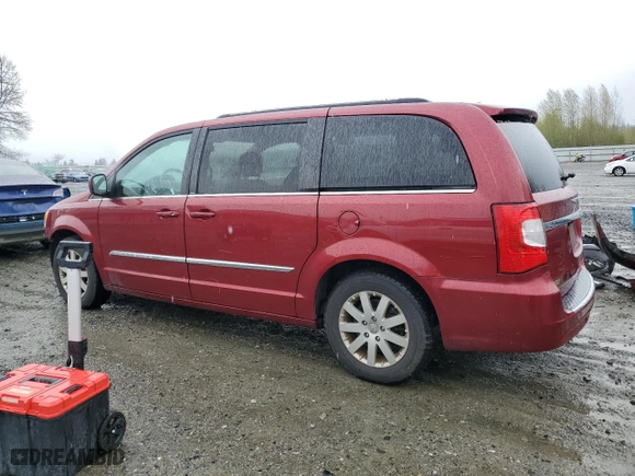 2014 Chrysler Town & Country Touring with VIN 2C4RC1BG6ER325098, listed as a Copart auction lot 52540375 with 134,780 mi miles and Salvage Title. Bid and sale history available at carsss.com. Image 2.