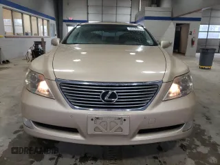 2007 Lexus LS 460 with VIN JTHBL46F175040148, listed as a Copart auction lot 50335035 with 181,107 mi miles and Salvage Title. Bid and sale history available at DreamBid. Image 5.