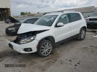 2016 Volkswagen Tiguan SE with VIN WVGAV7AXXGW580905, listed as a Copart auction lot 54350085 with 160,352 mi miles and Salvage title. Bid and sale history available at DreamBid. Image 1.