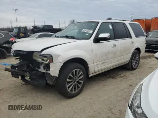 2017 Lincoln Navigator Select z VIN 5LMJJ2HT2HEL04627, wystawiony jako Copart lot #43613895 z przebiegiem 124 592 mil mil oraz Szkoda całkowita • Salvage title. Historia ofert i sprzedaży dostępna na DreamBid. Obrazek 1.
