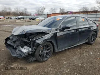 2025 Honda Civic Sport z VIN 19XFL2H87SE001728, wystawiony jako Copart lot #50956435 z przebiegiem Nie podano mil oraz Szkody całkowita. Historia ofert i sprzedaży dostępna na DreamBid. Obrazek 1.