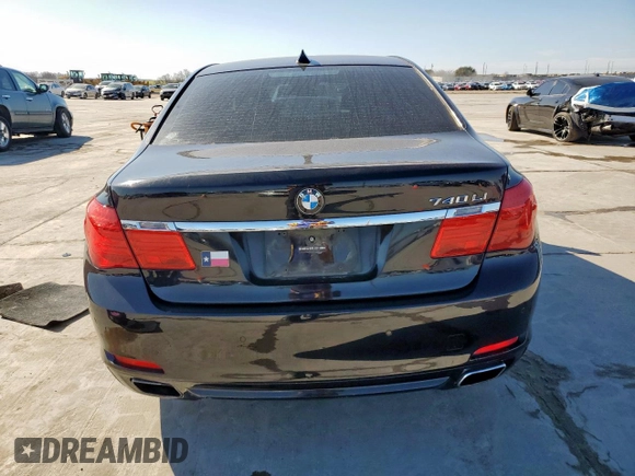 2011 BMW 7 Series 740Li с VIN WBAKB4C53BC574818, выставлен на аукционе Copart как лот 46913705 с пробегом 105 665 миль миль и Чистый • Clean title. История ставок и продаж доступна на DreamBid. Изображение 6.