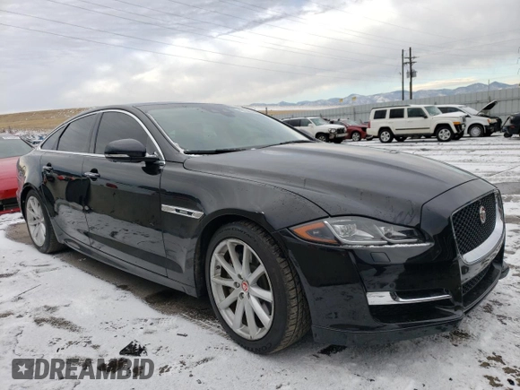 2019 Jaguar XJ with VIN SAJWJ1CD7K8W19566, listed as a Copart auction lot 43150345 with 29,020 mi miles and Salvage Title. Bid and sale history available at carsss.com. Image 4.