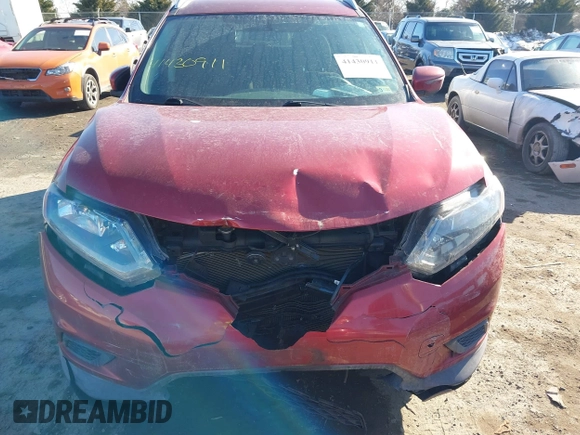 2016 Nissan Rogue SL with VIN KNMAT2MV3GP699140, listed as a IAAI auction lot 41430911 with 129,015 mi miles and . Bid and sale history available at DreamBid. Image 12.
