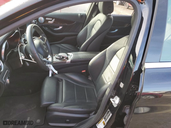 2015 Mercedes-Benz C-Class C 300 with VIN 55SWF4JB5FU092327, listed as a Copart auction lot 49731925 with 84,386 mi miles and Salvage Title. Bid and sale history available at carsss.com. Image 7.