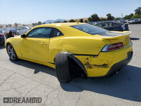 2014 Chevrolet Camaro SS with VIN 2G1FK1EJ1E9213024, listed as a Copart auction lot 60081665 with 174,469 mi miles and Salvage title. Bid and sale history available at DreamBid. Image 2.