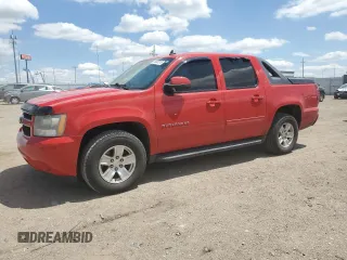 2010 Chevrolet Avalanche LT with VIN 3GNVKFE05AG157345, listed as a Copart auction lot 58083315 with 186,530 mi miles and Salvage title. Bid and sale history available at DreamBid. Image 1.