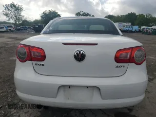 2011 Volkswagen Eos Komfort with VIN WVWBW7AH2BV003170, listed as a Copart auction lot 55771285 with 129,847 mi miles and Salvage Title. Bid and sale history available at DreamBid. Image 6.