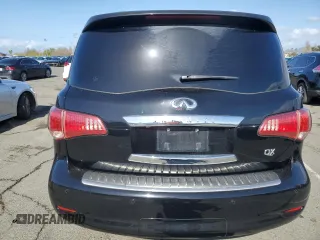 2011 Infiniti QX56 7-passenger with VIN JN8AZ2NE7B9005600, listed as a Copart auction lot 50741225 with 202,960 mi miles and Salvage Title. Bid and sale history available at carsss.com. Image 6.
