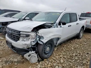 2022 Ford Maverick XL with VIN 3FTTW8E99NRA65177, listed as a Copart auction lot 50105825 with 53,933 mi miles and Salvage Title. Bid and sale history available at DreamBid. Image 1.