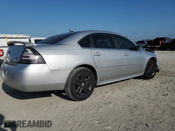 2011 Chevrolet Impala LS Retail with VIN 2G1WA5EK8B1132955, listed as a Copart auction lot 51474855 with 176,238 mi miles and Non Repairable. Bid and sale history available at DreamBid. Image 3.