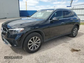 2024 Mercedes-Benz GLC with VIN W1NKM4HB9RF215941, listed as a Copart auction lot 52581545 with 15,151 mi miles and Clean Title. Bid and sale history available at carsss.com. Image 1.