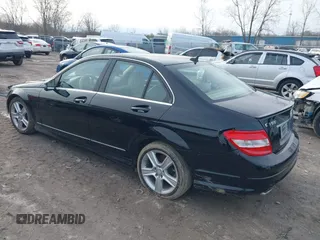 2011 Mercedes-Benz C 300 Sport with VIN WDDGF8BB3BR175471, listed as a IAAI auction lot 41930486 with 98,549 mi miles and . Bid and sale history available at carsss.com. Image 3.