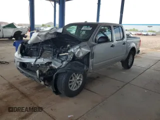 2016 Nissan Frontier SV with VIN 1N6AD0EV0GN734340, listed as a Copart auction lot 64399825 with 119,547 mi miles and Salvage title. Bid and sale history available at DreamBid. Image 1.
