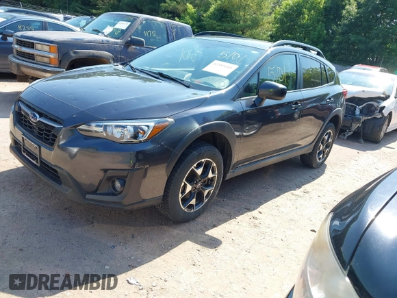 2019 Subaru Crosstrek Premium with VIN JF2GTAEC0KH357330, listed as a IAAI auction lot 42555101 with 83,135 mi miles and . Bid and sale history available at DreamBid. Image 19.