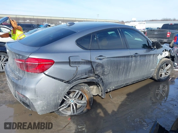 2018 BMW X6 xDrive50i with VIN 5UXKU6C50J0W39146, listed as a IAAI auction lot 41652073 with 108,258 mi miles. Bid and sale history available at carsss.com. Image 13.