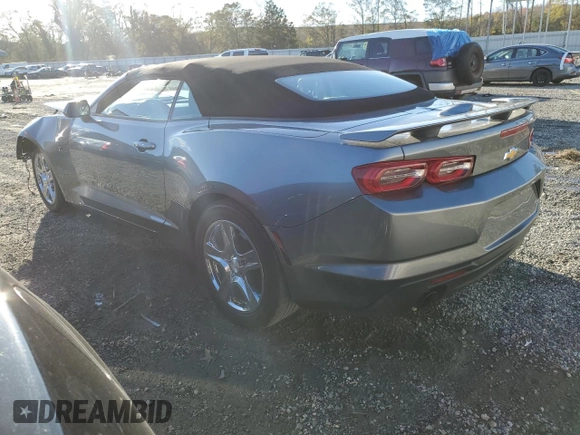 2020 Chevrolet Camaro 1LT with VIN 1G1FB3DX0L0117507, listed as a Copart auction lot 82000414 with 41,645 mi miles and Salvage Title. Bid and sale history available at carsss.com. Image 2.