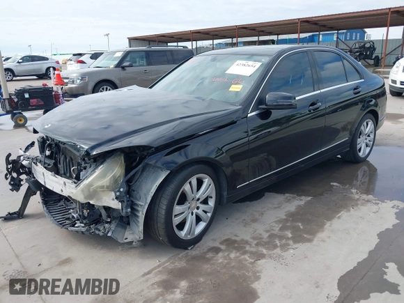 2010 Mercedes-Benz C 300 Sport with VIN WDDGF5EB8AR091199, listed as a IAAI auction lot 42382654 with 204,202 mi miles and . Bid and sale history available at DreamBid. Image 2.