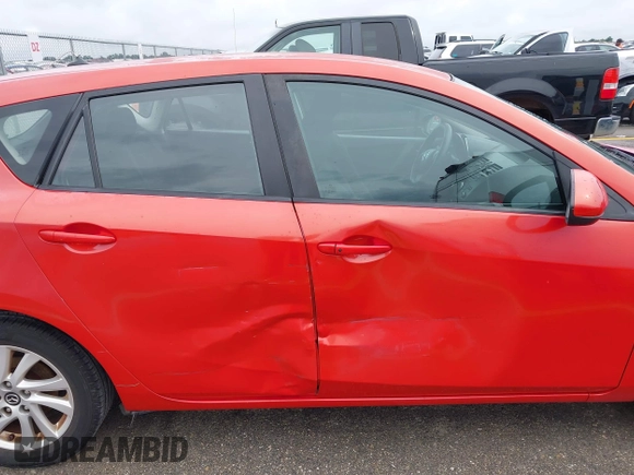 2013 Mazda 3 i Touring with VIN JM1BL1L73D1729401, listed as a IAAI auction lot 42483335 with 127,337 mi miles and . Bid and sale history available at DreamBid. Image 13.