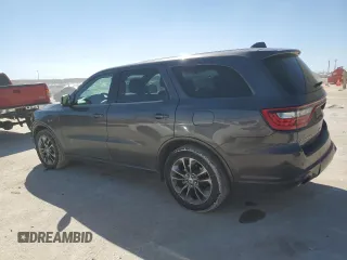 2019 Dodge Durango GT Plus with VIN 1C4RDHDG7KC824435, listed as a Copart auction lot 48637995 with 105,543 mi miles and Salvage Title. Bid and sale history available at carsss.com. Image 2.