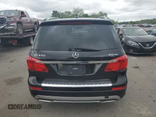 2015 Mercedes-Benz GL-Class GL 450 with VIN 4JGDF6EE7FA580014, listed as a Copart auction lot 55137704 with 115,624 mi miles and Salvage Title. Bid and sale history available at carsss.com. Image 6.