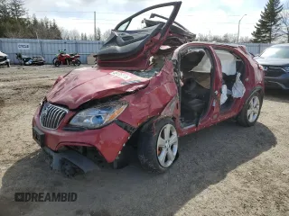 2015 Buick Encore with VIN KL4CJASB0FB053139, listed as a Copart auction lot 46135715 with 0 mi miles and Non Repairable. Bid and sale history available at carsss.com. Image 1.
